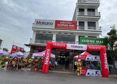 Công trình siêu thị điện máy Cường Mai, khu đô thị An Huy, Cao Thượng, Tân Yên, Bắc Giang