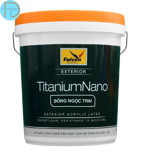 Sơn ngoại thất bóng ngọc trai Falcon Ext Titanium Nano
