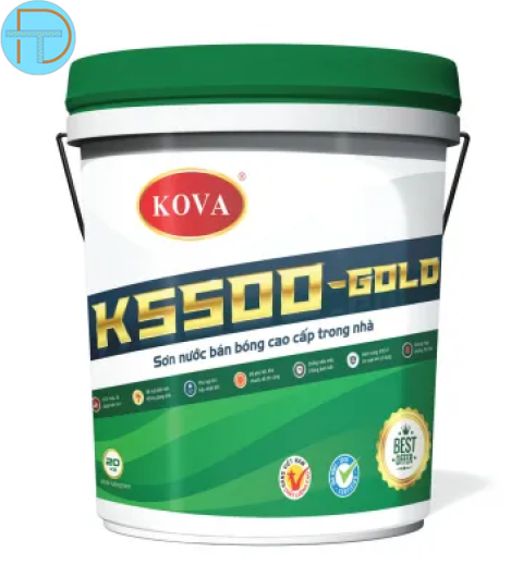 Sơn Kova K5500-Gold Sơn bán bóng cao cấp trong nhà