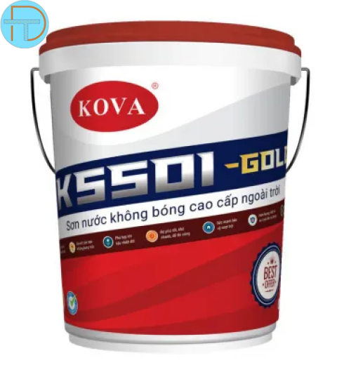 Sơn Kova K5501-Gold Sơn không bóng cao cấp ngoài trời