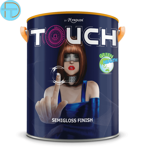 MYKOLOR TOUCH SEMIGLOSS FINISH – SƠN NƯỚC NGOẠI THẤT BÓNG SEMI 