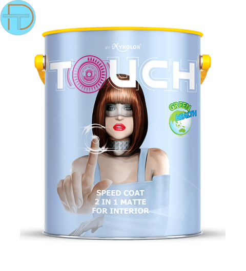 MYKOLOR TOUCH SPEED COAT 2 IN 1 MATTE FOR INTERIOR – SƠN NỘI THẤT CAO CẤP ĐA NĂNG 2 TRONG 1