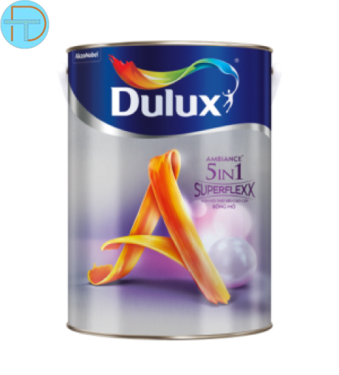 Sơn nội thất siêu cao cấp Dulux 5in1 Superflexx Bóng mờ Z611