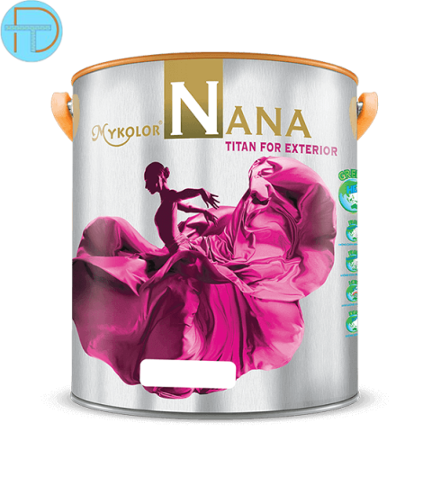 MYKOLOR NANA TITAN FOR EXTERIOR – SƠN NGOẠI THẤT CAO CẤP BÓNG – LAU CHÙI HIỆU QUẢ