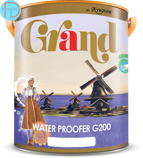 MYKOLOR GRAND WATER PROOFER G200 – SƠN NƯỚC NGOẠI THẤT CHỐNG THẤM ĐA NĂNG