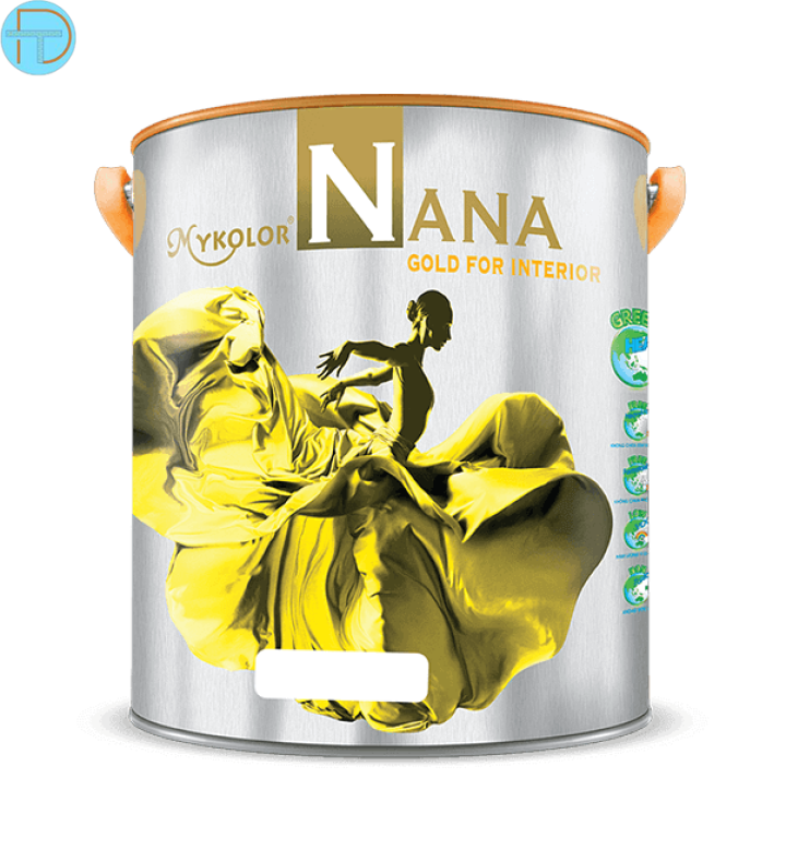 MYKOLOR NANA GOLD FOR INTERIOR – SƠN NỘI THẤT CAO CẤP BÓNG, BẢO VỆ TỐI ĐA