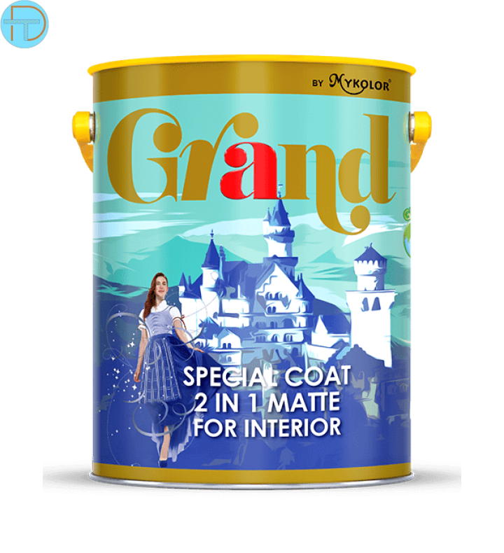 MYKOLOR GRAND SPECIAL COAT 2 IN 1 MATTE FOR INTERIOR – SƠN NỘI THẤT CAO CẤP ĐA NĂNG 2 TRONG 1 LÁNG MỊN