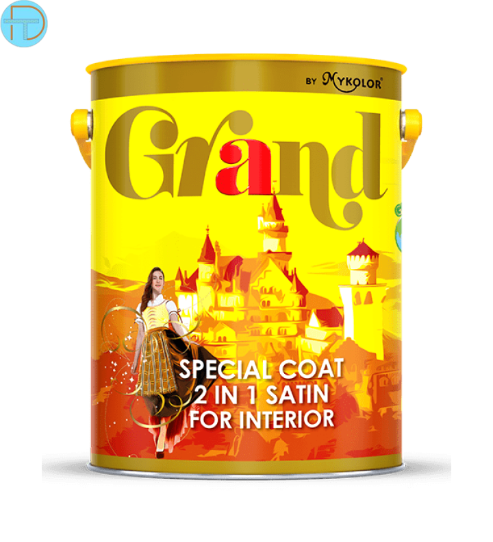 MYKOLOR GRAND SPECIAL COAT 2 IN 1 SATIN FOR INTERIOR – SƠN NỘI THẤT CAO CẤP ĐA NĂNG 2 TRONG 1 BÓNG LOÁNG