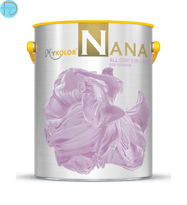 MYKOLOR NANA ALL COAT 2 IN 1 MATTE FOR INTERIOR – SƠN NỘI THẤT CAO CẤP ĐA NĂNG 2 TRONG 1 LÁNG MỊN