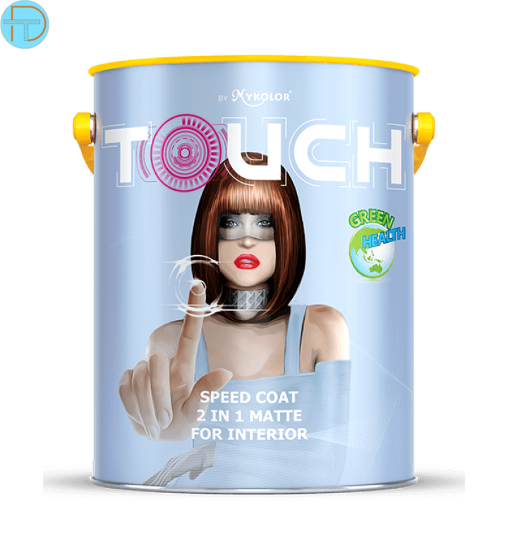 MYKOLOR TOUCH SPEED COAT 2 IN 1 MATTE FOR INTERIOR – SƠN NỘI THẤT CAO CẤP ĐA NĂNG 2 TRONG 1