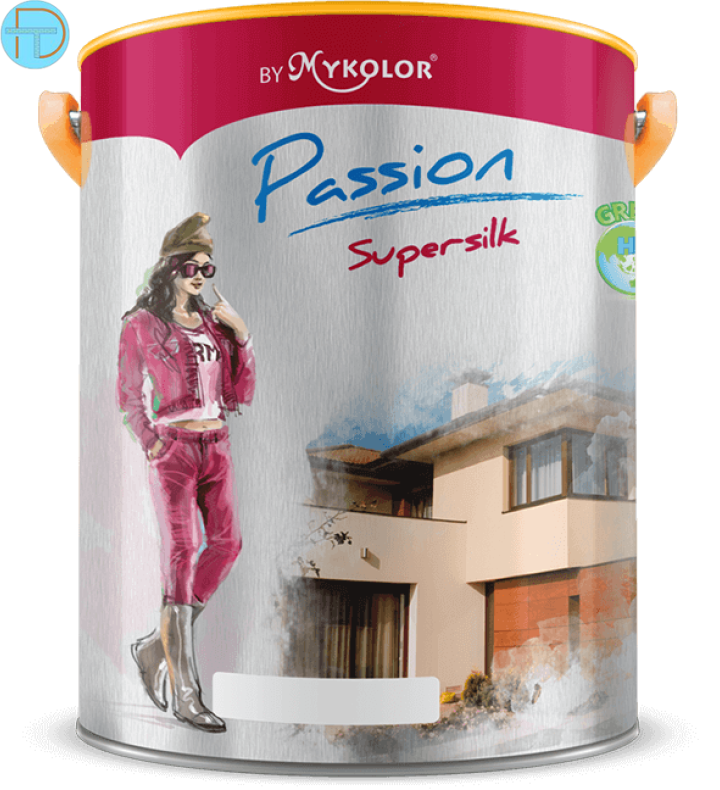 MYKOLOR PASSION SUPERSILK – SƠN NƯỚC NGOẠI THẤT SIÊU BÓNG – CHỐNG BÁM BẨN