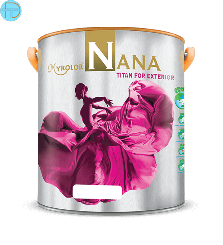 MYKOLOR NANA TITAN FOR EXTERIOR – SƠN NGOẠI THẤT CAO CẤP BÓNG – LAU CHÙI HIỆU QUẢ