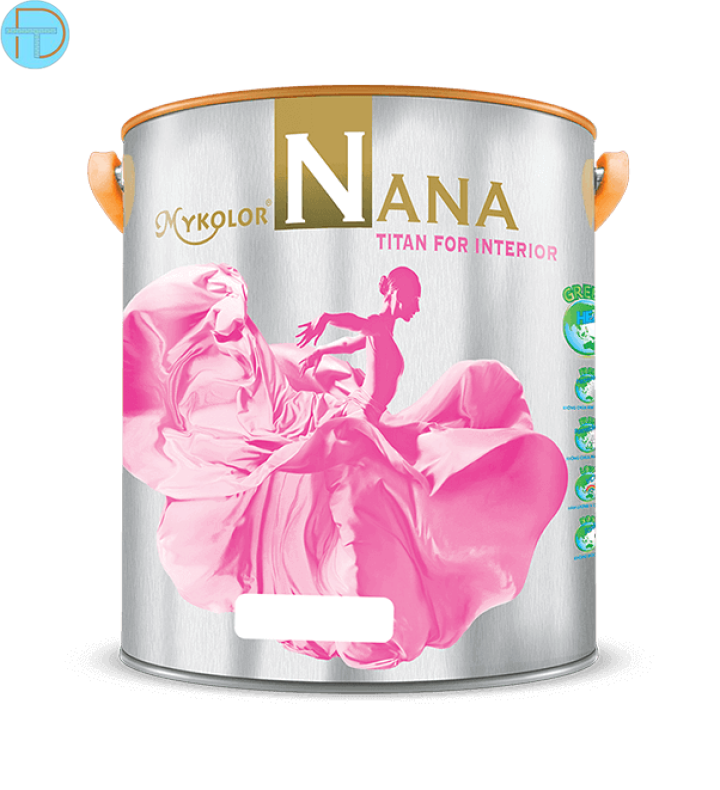 MYKOLOR NANA TITAN FOR INTERIOR – SƠN NỘI THẤT CAO CẤP BÓNG – LAU CHÙI HIỆU QUẢ