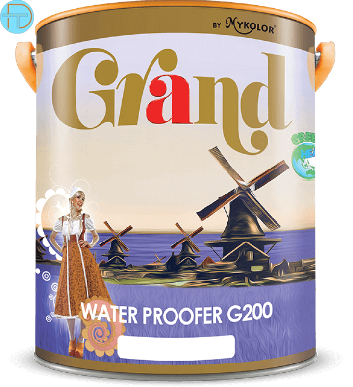 MYKOLOR GRAND WATER PROOFER G200 – SƠN NƯỚC NGOẠI THẤT CHỐNG THẤM ĐA NĂNG