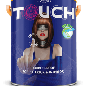 MYKOLOR TOUCH  DOUBLE PROOF  FOR EXTERIOR & INTERIOR