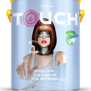 MYKOLOR TOUCH  SPEED COAT 2 IN 1 MATTE  FOR INTERIOR