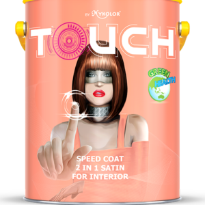 MYKOLOR TOUCH  SPEED COAT 2 IN 1 SATIN  FOR INTERIOR